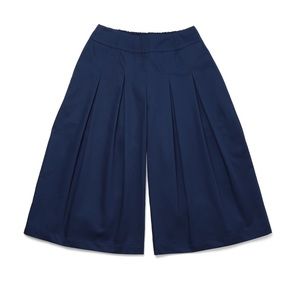 Navy blue girls gaucho pants